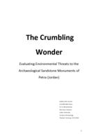 The Crumbling Wonder; Evaluating Environmental Threats to the Archaeological Sandstone Monuments of Petra (Jordan)