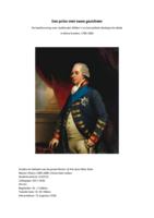 Een prins met twee gezichten - De beeldvorming over stadhouder Willem V en het politiek-ideologische debat  in Britse kranten, 1780-1806