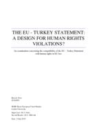 The EU - Turkey Statement: A design for human rigths violations?