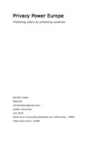 Privacy Power Europe - Protecting Others by Protecting Ourselves