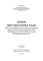 Lezen met een extra taak