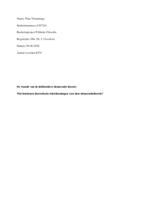 De waarde van de deliberatieve democratie theorie: Wat betekenen theoretische tekortkomingen voor deze democratietheorie?