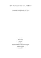 The silk route to New York and Paris", South-South cooperation in the year 2015