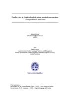 Conflict sites in Spanish-English mixed nominal constructions: Testing alternative predictions