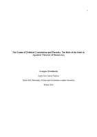 The Limits of Political Contestation and Plurality. The Role of the State in Agonistic Theories of Democracy