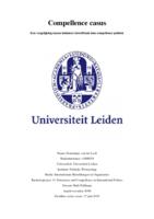 Compellence casus: Een vergelijking tussen initiators betreffende hun compellence politiek