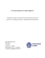 A decision we have to make together: A qualitative analysis of inclusiveness and exclusiveness of personal pronouns as a strategic maneuver in medical bad news conversations