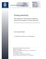 Fearing inferiority: The importance of group-based competence threat for the emergence of moral superiority