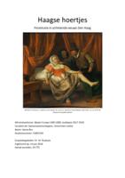 Haagse Hoertjes. Prostitutie in achttiende-eeuws Den Haag