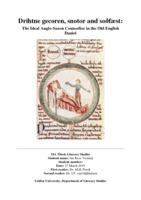 Drihtne gecoren, snotor and soðfæst: The Ideal Anglo-Saxon Counsellor in the Old English 'Daniel'