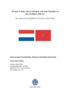 'Ik hoor er thuis, ook al verlang ik vaak naar Marokko, en dat zal altijd zo blijven.' Een onderzoek naar hybriditeit in het werk van Hans Sahar.