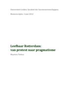 Leefbaar Rotterdam: van protest naar pragmatisme