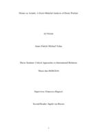 Drones as actants: A socio-material analysis of drone warfare