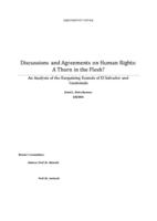 Discussions and agreements on human rights: A thorn in the flesh? An analysis of the bargaining rounds of El Salvador and Guatemala