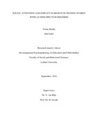 Social attention and empathy in high functioning women with autism spectrum disorders