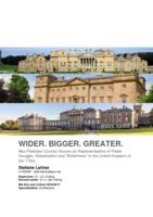 Wider. Bigger. Greater. Neo-Palladian country houses as representations of power struggle, globalization and "Britishness" in the United Kingdom of the 1750s