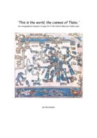 'This is the world, the cosmos of Tlaloc.' An iconographical analysis of page 23 of the Central Mexican Codex Laud.