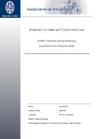 Prediction in a model with 2 latent constructs: A SEM vs statistical learning perspective on predictive and incremental validity