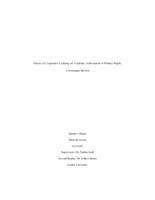 Effects of Cooperative Learning on Academic Achievement of Primary Pupils: A systematic review