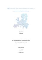 Big Bits and Small States: Examining Reasons for Variation in Cryptocurrency Regulation in Europe