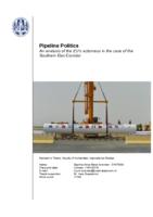 Pipeline Politics: An analysis of the EU’s actorness in the case of the Southern Gas Corridor
