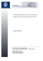The effect of attentional capacity on movement and metaphoric movement instructions in older adults