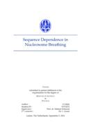 Sequence Dependence in Nucleosome Breathing