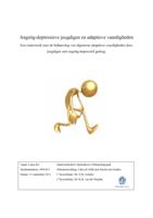 Angstig-depressieve jeugdigen en adaptieve vaardigheden. Een onderzoek naar de beheersing van algemene adaptieve vaardigheden door jeugdigen met angstig-depressief gedrag.