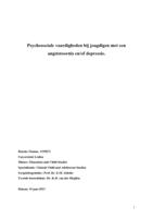 Psychosociale vaardigheden bij jeugdigen met een angststoornis en/of een depressie.