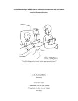 Adaptive functioning in children with an Autism Spectrum disorder with- and without comorbid disruptive disorders.