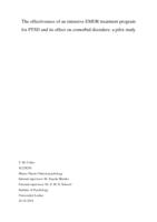 The effectiveness of an intensive EMDR treatment program for PTSD and its effect on comorbid disorders: a pilot study