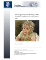 Discerning loom speed in the first year of life: A longitudinal high-density EEG study involving preterm and full-term infants