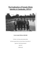 The Eradication of Ethnic Identity in Cambodia, 1975-9