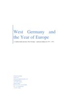 West Germany and the Year of Europe