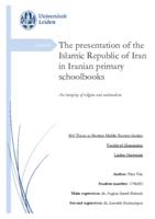The presentation of the Islamic Republic of Iran in Iranian primary schoolbooks - an interplay of religion and nationalism
