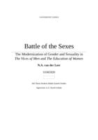 Battle of the Sexes. The Modernization of Gender and Sexuality in The Vices of Men and The Education of Women