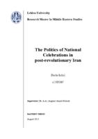 The Politics of National Celebrations in post-revolutionary Iran