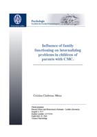 Influence of family functioning on internalizing problems in children of parents with CMC.