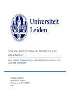 Science and Critique in Nietzsche and Max Weber