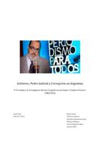 Gobierno, Poder Judicial y Corrupción en Argentina