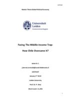 Facing The Middle-Income Trap:  How Chile Overcame It?