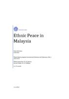 Ethnic Peace in Malaysia