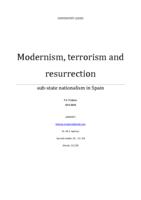 Modernism, Terrorism and Resurrection: Sub-state Nationalism in Spain