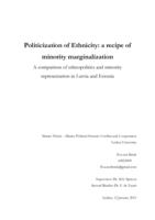 Politicization of Ethnicity: a recipe of minority marginalization