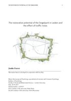 The restorative potential of the Singelpark in Leiden and the effect of traffic noise