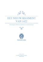Het Nieuw Regiment van 1422. Het hertogdom Brabant en middeleeuws constitutionalisme.