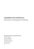 Compatibility of Islam and democracy: Islamist parties in Tunisia and Egypt after the Arab spring