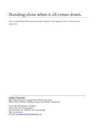 Standing alone when it all comes down: the relationship between personalist regimes and negative post-tenure fates explored.