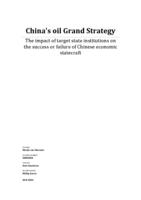 China's Oil Grand Strategy