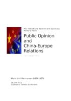 Public Opinion and China-Europe Relations